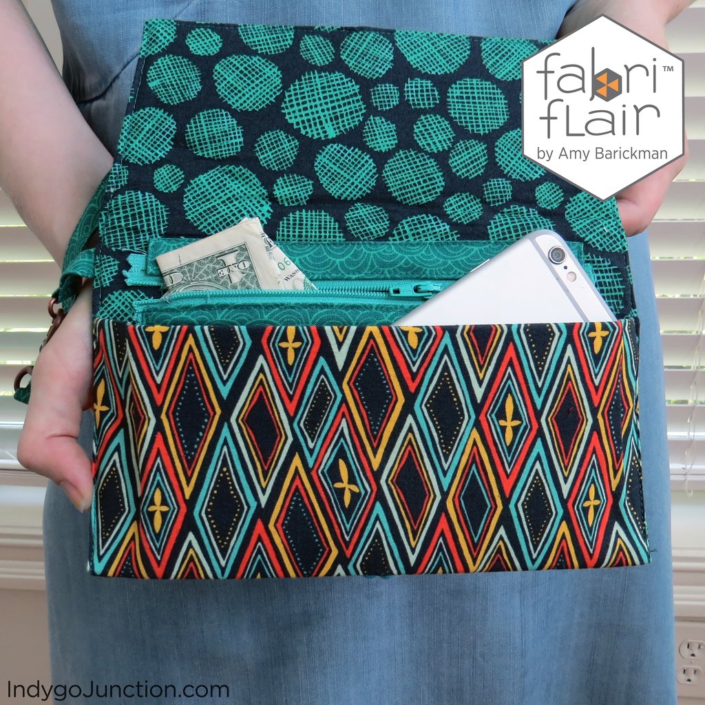 IJFP201 Pocketbook Wristlet Fabricflair Pattern