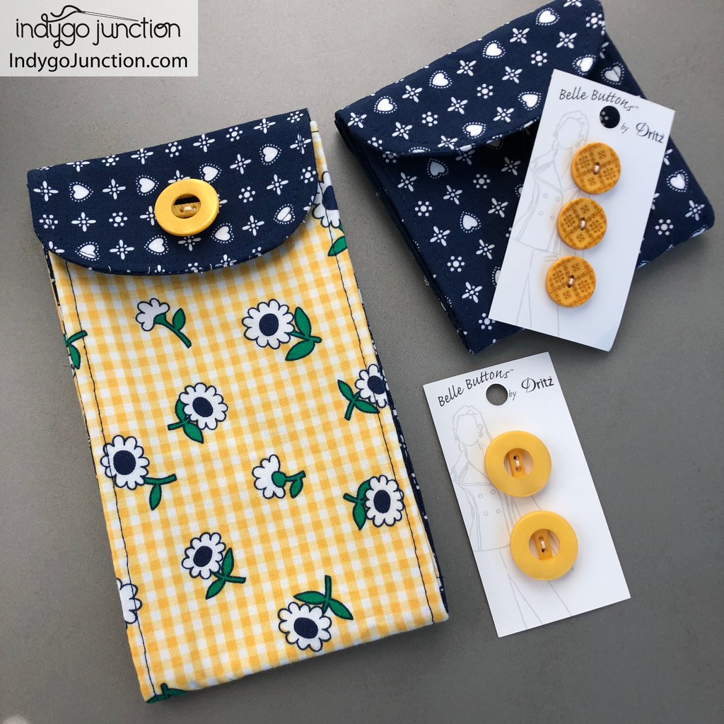 IJ1148 Double Pocket Pouch by Indygo Junction