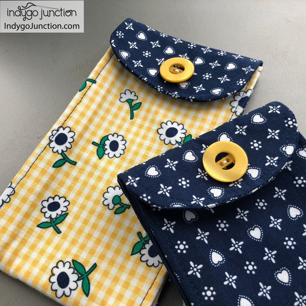 IJ1148 Double Pocket Pouch by Indygo Junction