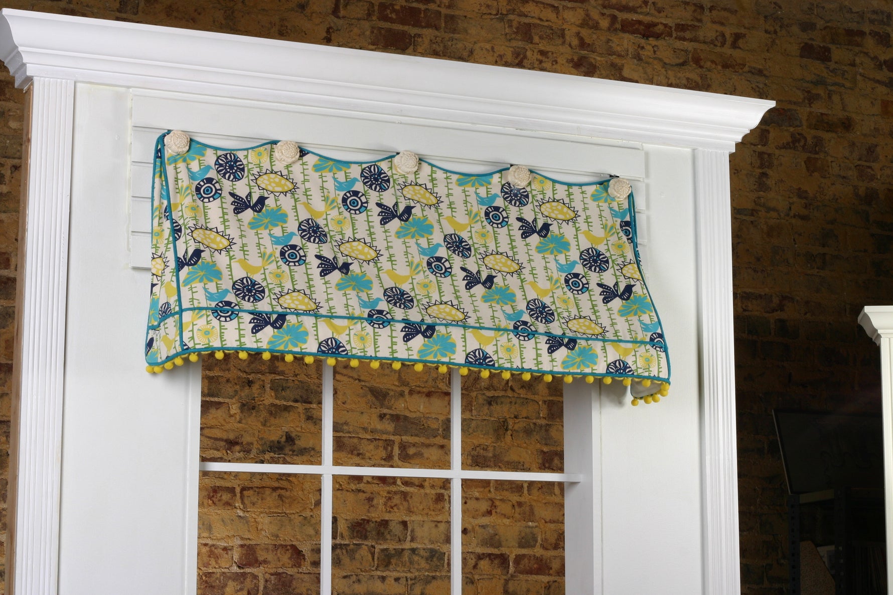 Erin Awning Valance Pattern by Pate Meadows and HomeSewingDepot