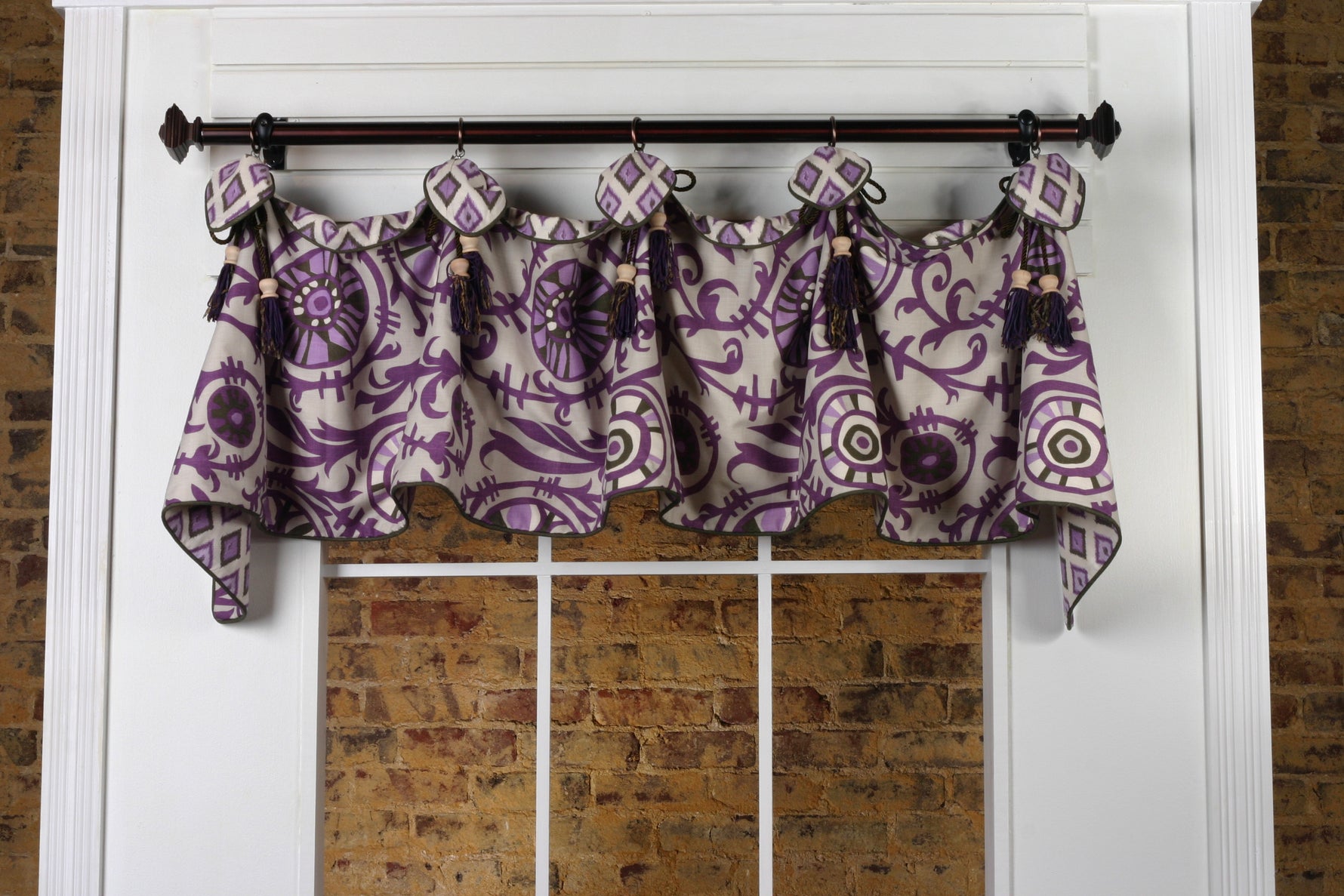 Haley Valance pattern is prerfecr for arch valances   home sewing depot