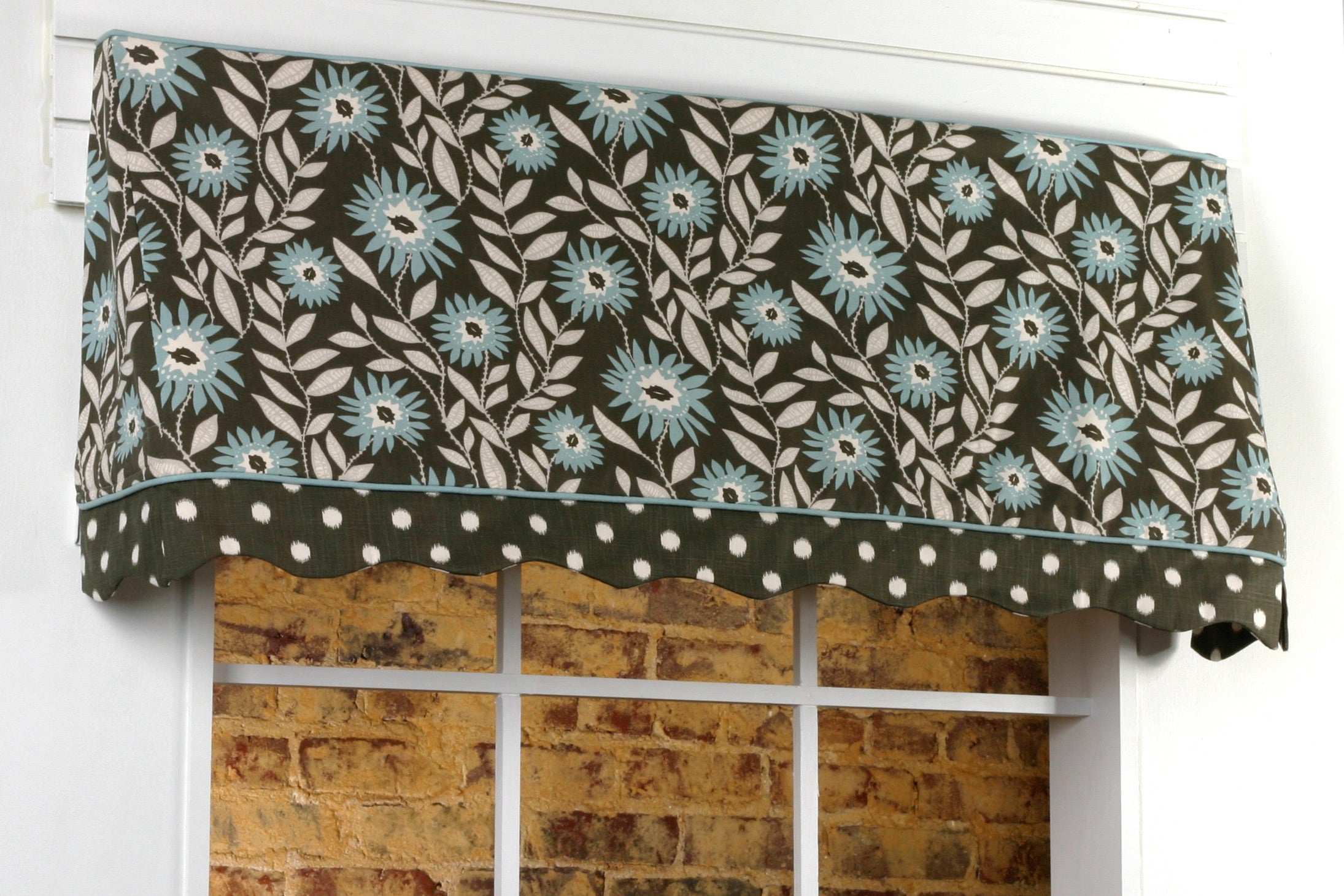 Sadie Awning Valance Pattern - easy and great for most rooms