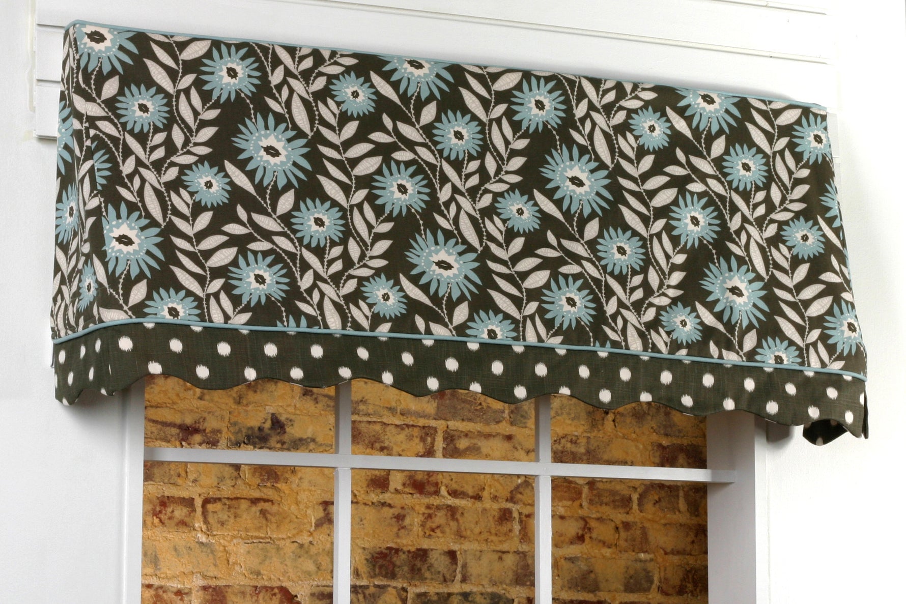 Sadie Awning Valance Pattern - easy and great for most rooms