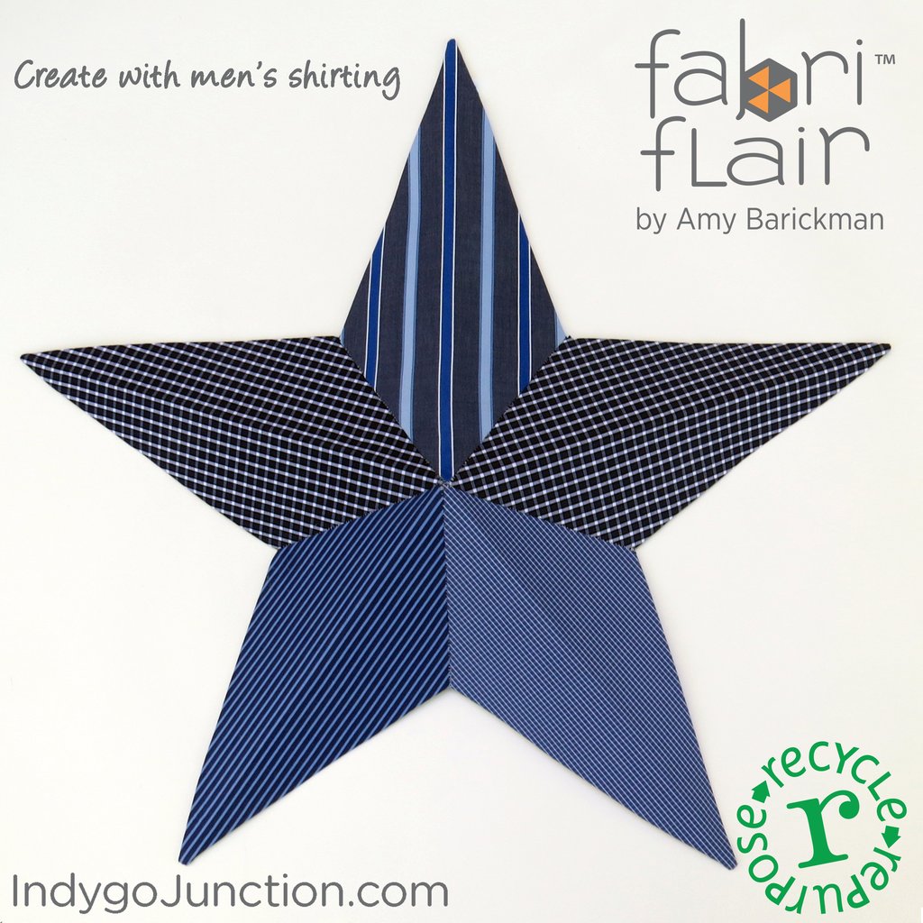 Wall Art Stars Pattern Fabriflair