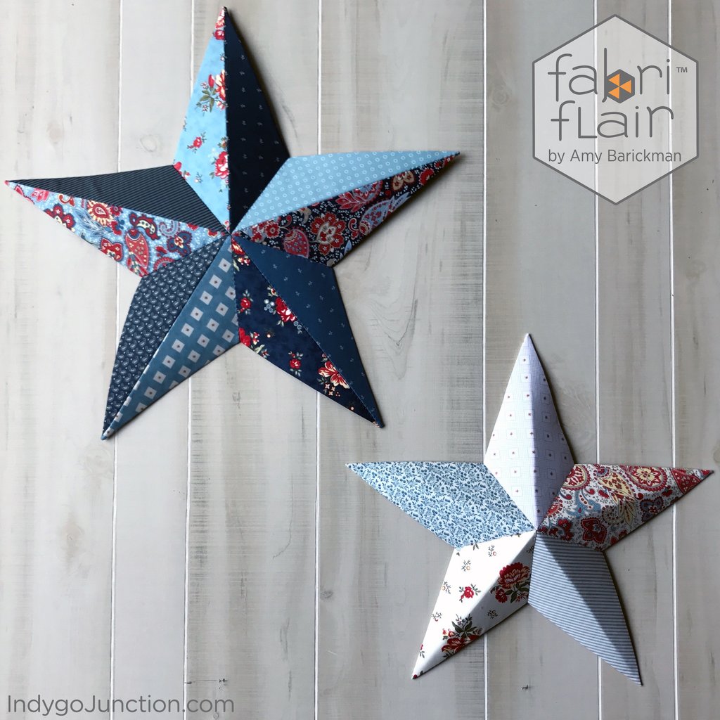 IJFP203 Wall Art Stars Pattern - Fabriflair
