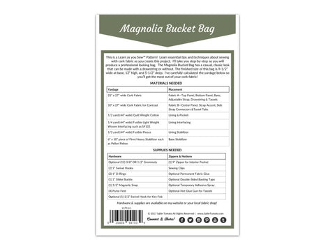 Magnolia Bucket Bag