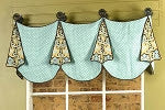 Easiest valance pattern ever is the Loulse Valance Pattern