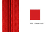 #5 Nylon Cushion Zipper 6 Colors