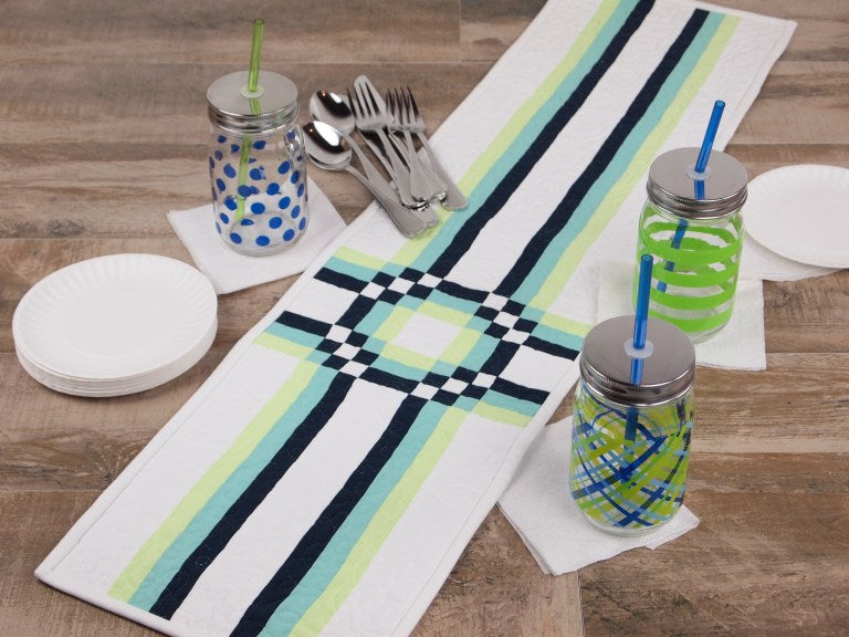 Quilter's Punch Table Runner