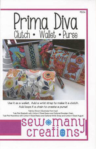 Prima Diva Clutch Wallet Purse