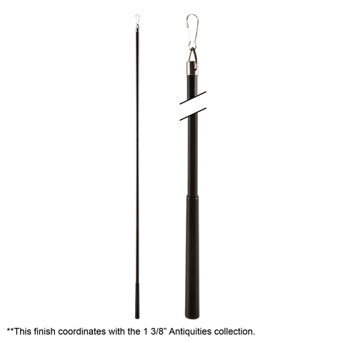 Metal Baton With Steel Clip