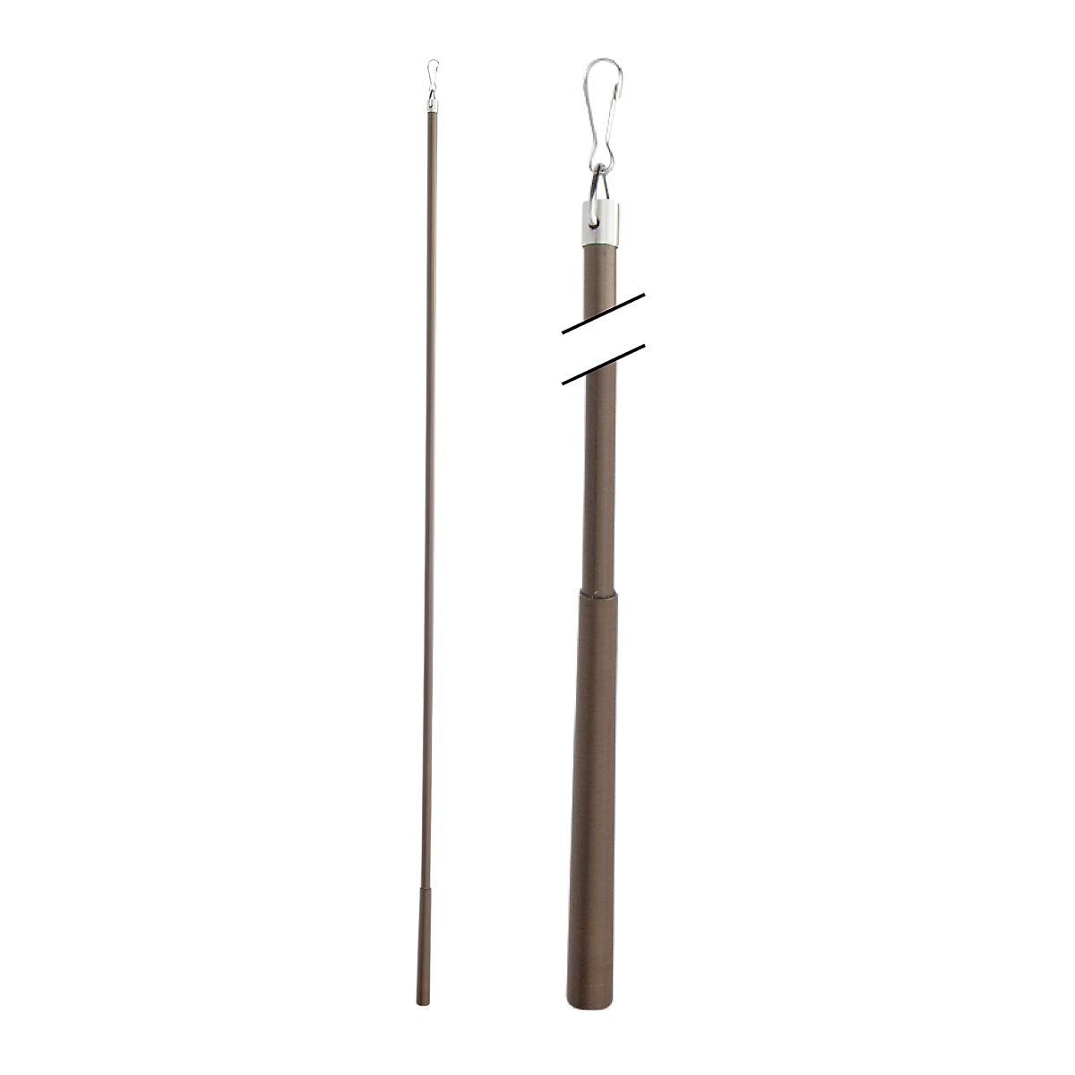 Metal Baton With Steel Clip