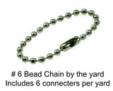 Grom A Link # 6 Bead Chain for Grom A Link By The Yard