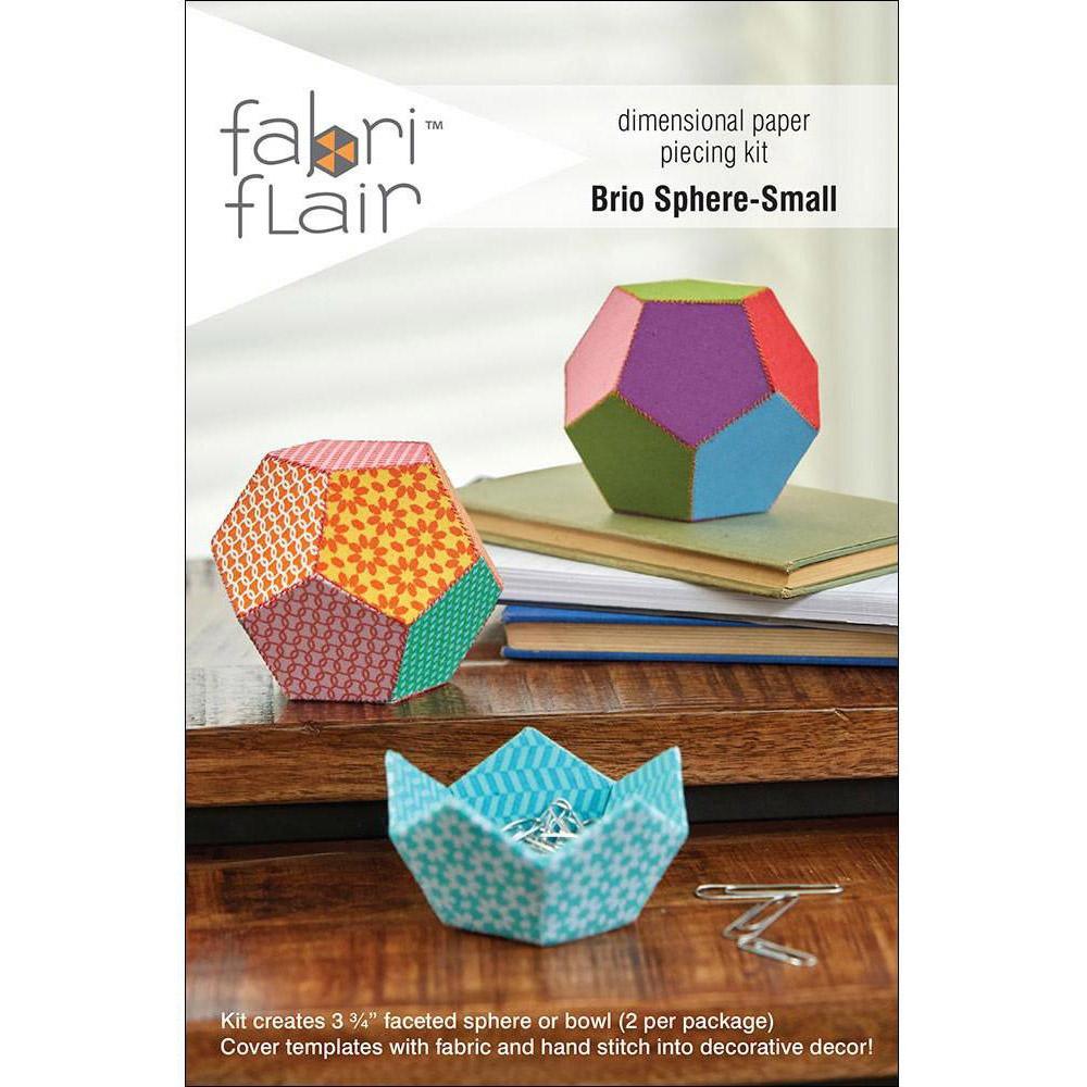 Faceted Spheres & Bowl Pattern - Fabriflair