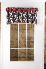 Dana valance oattern by Pate Meadows and Home Sewing Depot