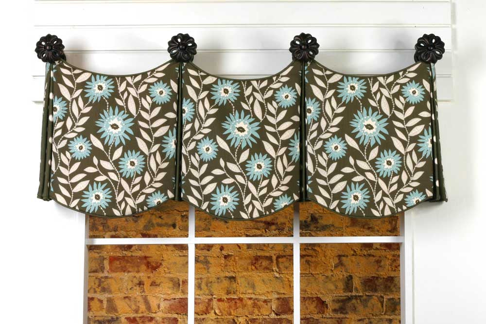 Delaine Valance Pattern by Pate Mewadows and Home Sewing Depot