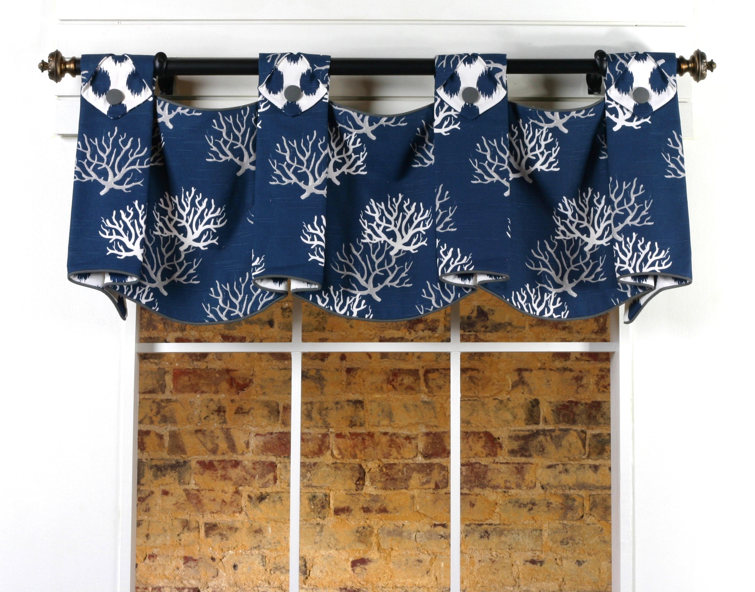 Julia Tab Top Valance Pattern by Pate Meadows 