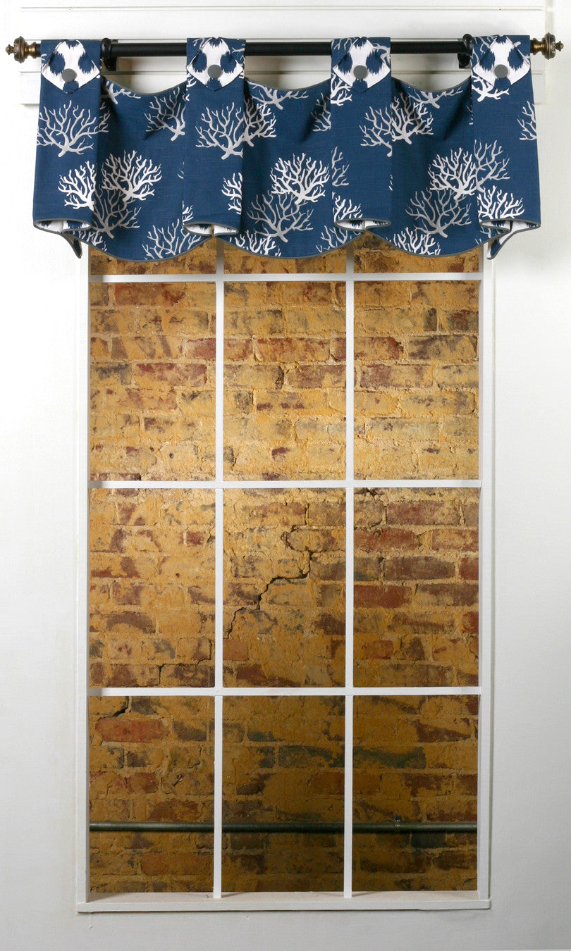Easy Tab Top Curtain Valance Pattern