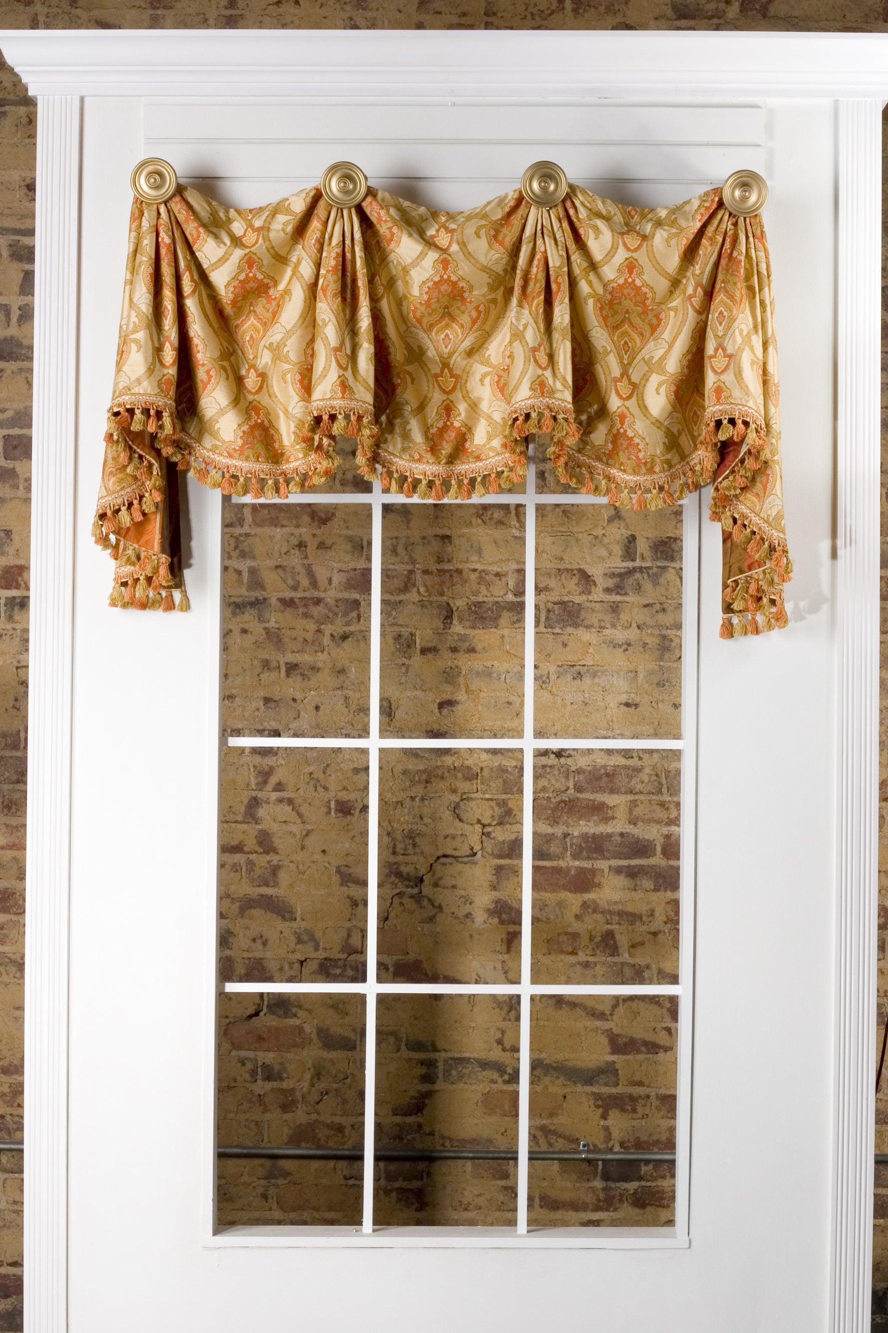 Marley Valance is great for any window, easy to sew.  Home Sewing Depot