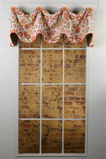 Great pattern for a new look to any window.  Mims Valance Pattern