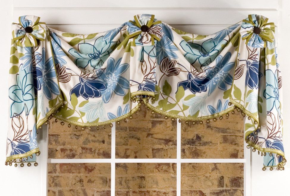 Morrision Valance Pattern very full and luxurious Home Sewing Depot
