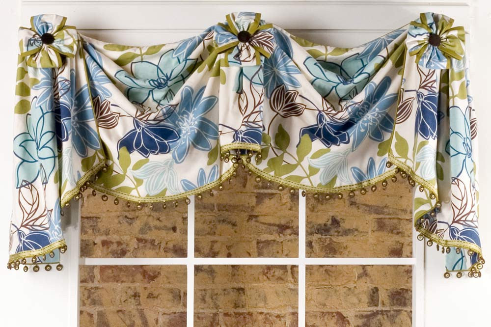 Morrision Valance Pattern very full and luxurious Home Sewing Depot