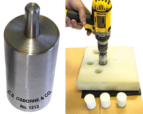 8 sizes C.S. Osborne Foam Cutter