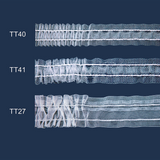 Translucent Shirring Tapes 1" & 2"