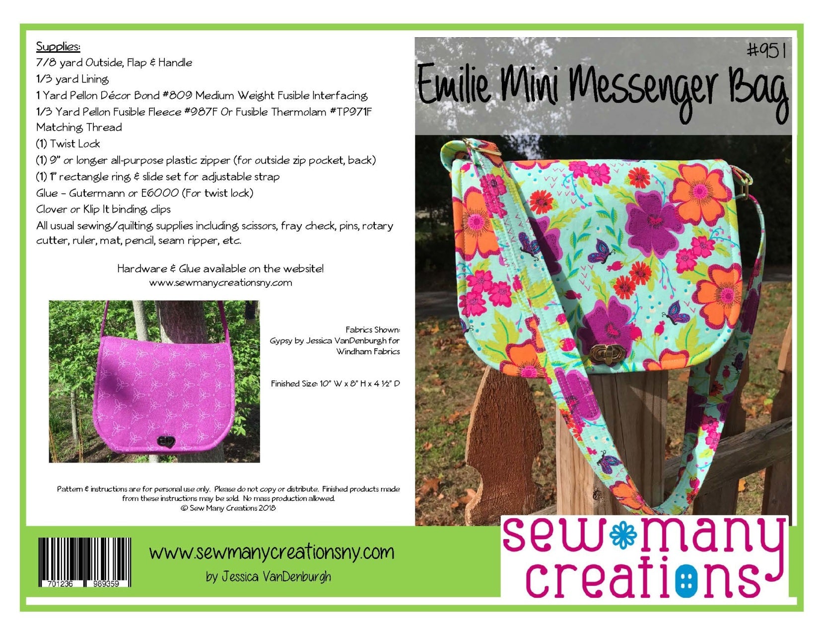 Emilie Mini Messenger Bag