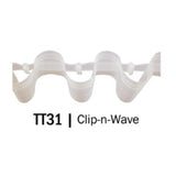 Translucent Clip N Wave Tape - CLEARANCE