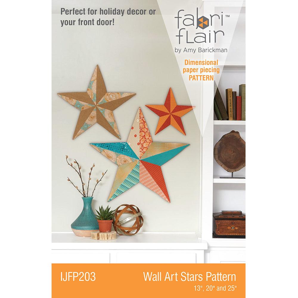 IJFP203 Wall Art Stars Pattern - Fabriflair