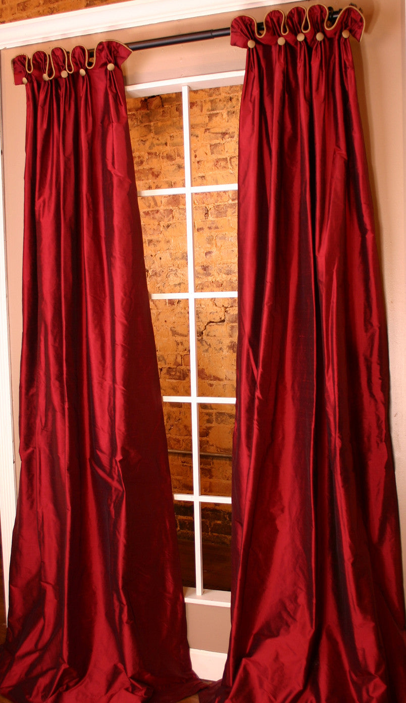 Julie Ann Curtain Panel by Pate Meadows
